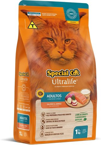 Special Cat Ultralife Adultos Salmão 1kg