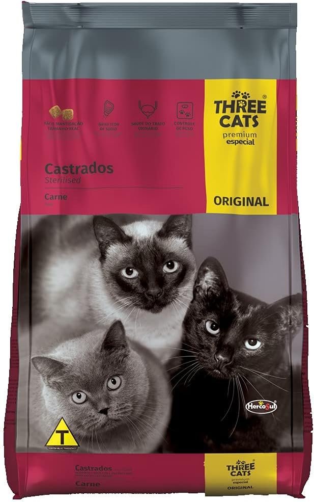 Three Cats Original Gatos Senior 3kg